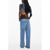 Desigual Black Polyester Women T-Shirt